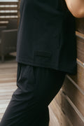 Stretch Ledies T-shirt Black