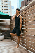 Stretch Tank Top Black
