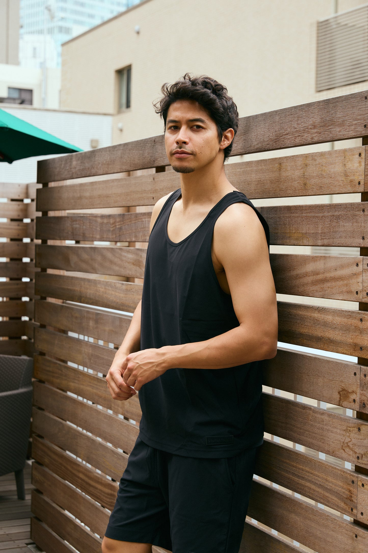 Stretch Tank Top Black