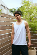 Stretch Tank Top White