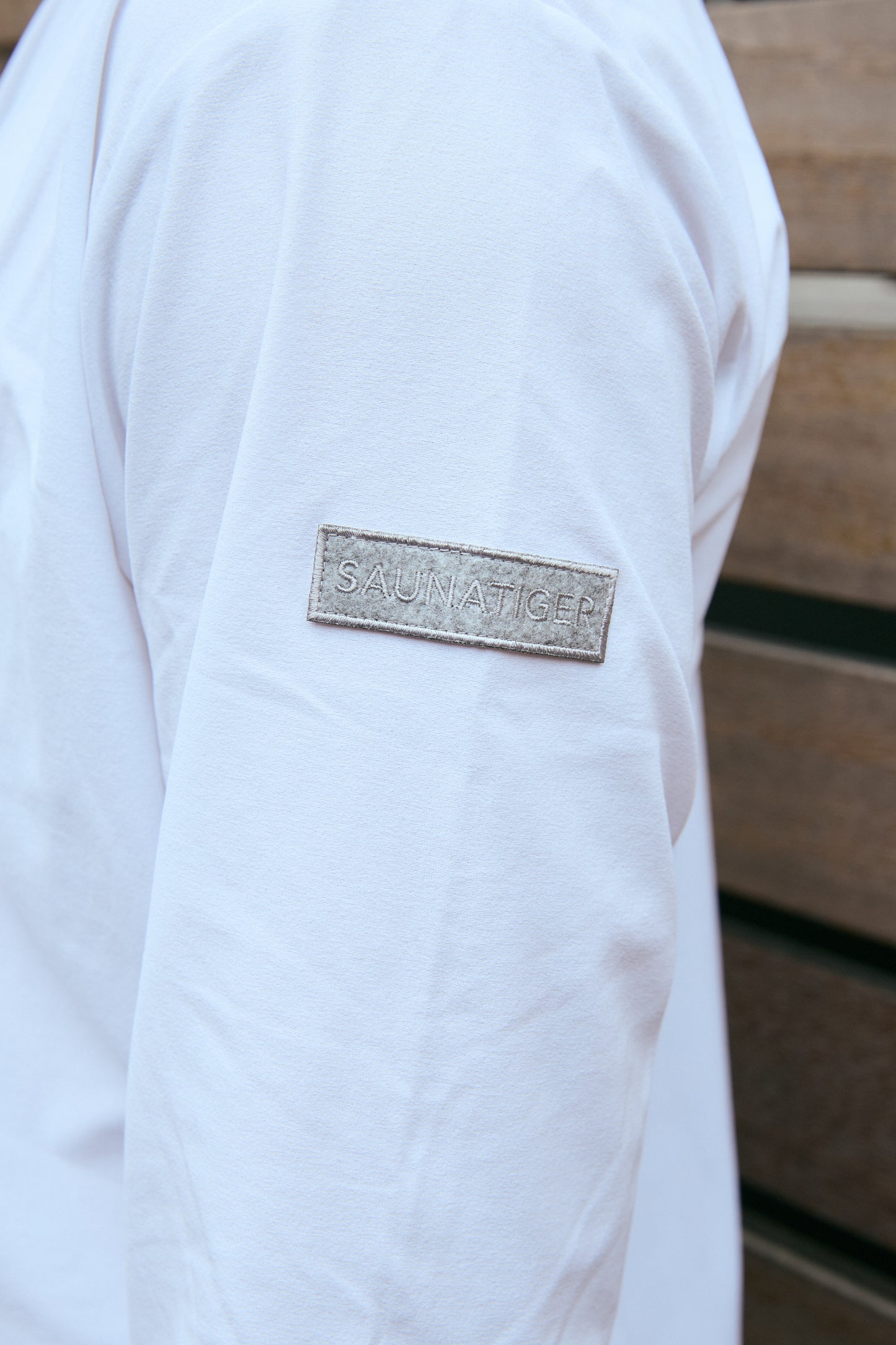 Stretch Long T-shirt White