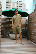 Stretch T-Shirt Khaki