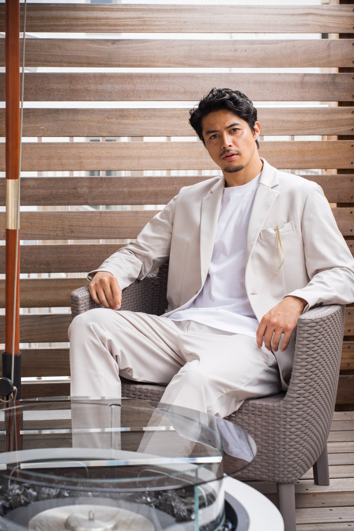 Stretch Nylon Jacket LTGrey