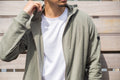 Pile Hoodie Khaki