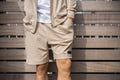 Pile Short Pants Beige