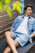 Denim Short Pants