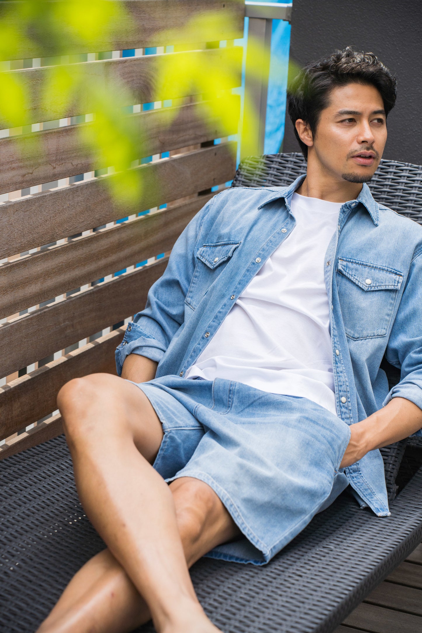 Denim Short Pants