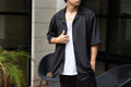 Open Color T-shirt Black