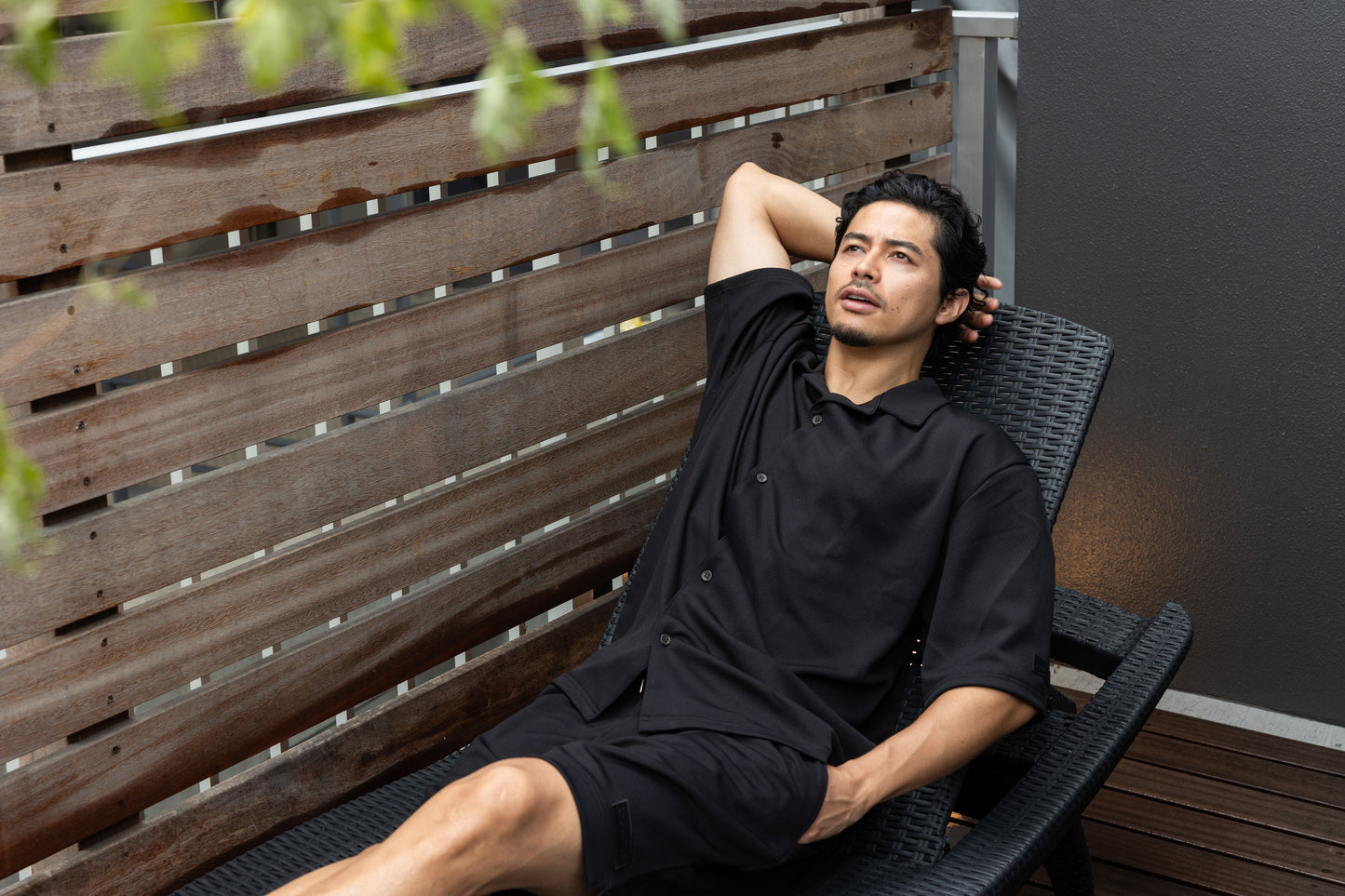 Mesh Short Pants Black