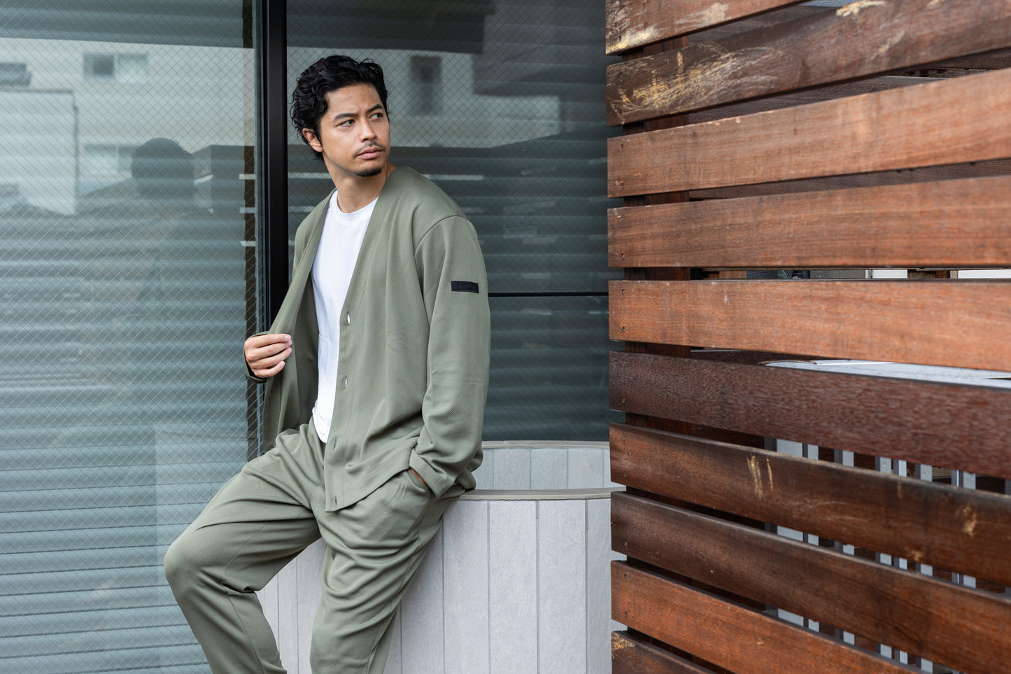 Mesh Cardigan