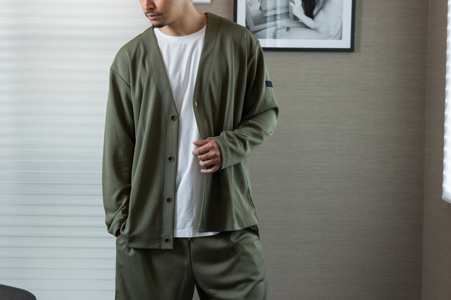Mesh Cardigan