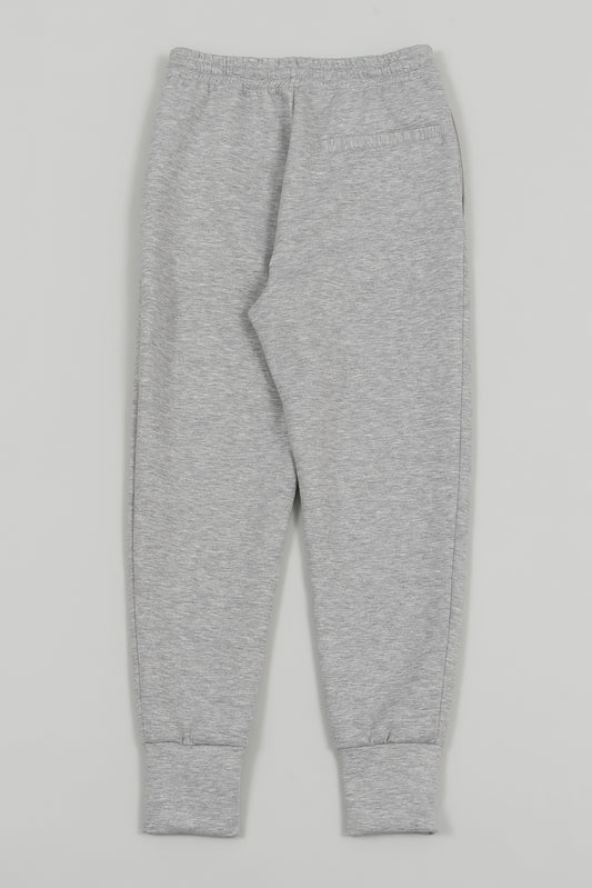 Tapered Sweat Rib Pants Grey