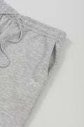 Tapered Sweat Rib Pants Grey