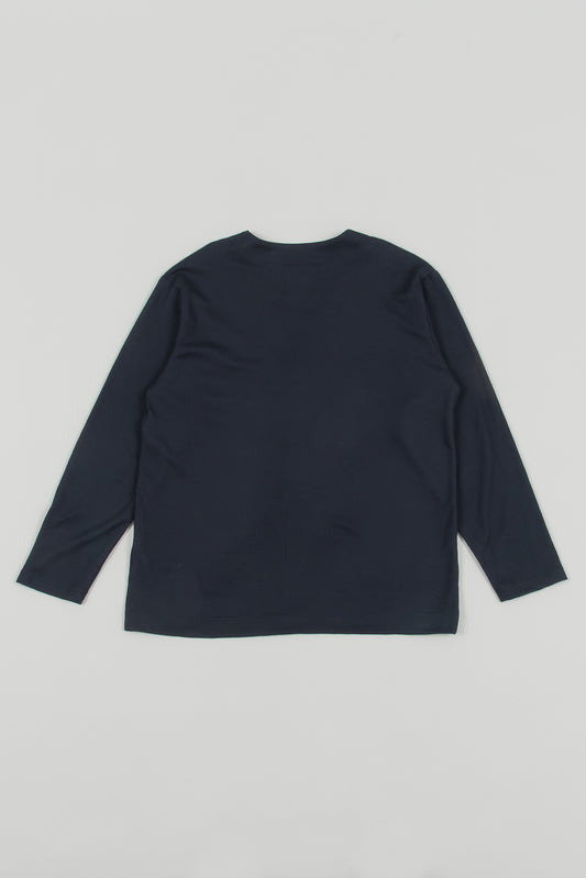 Wool Cardigan Navy