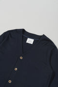 Wool Cardigan Navy