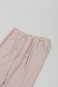 Wool Loose-Fitting Pants Beige
