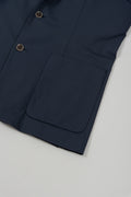 Stretch Nylon Jacket Navy