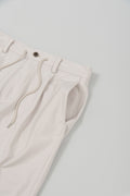 Stretch Pleated Pants LTgrey