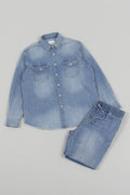 Denim Short Pants