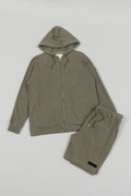 Pile Hoodie Khaki