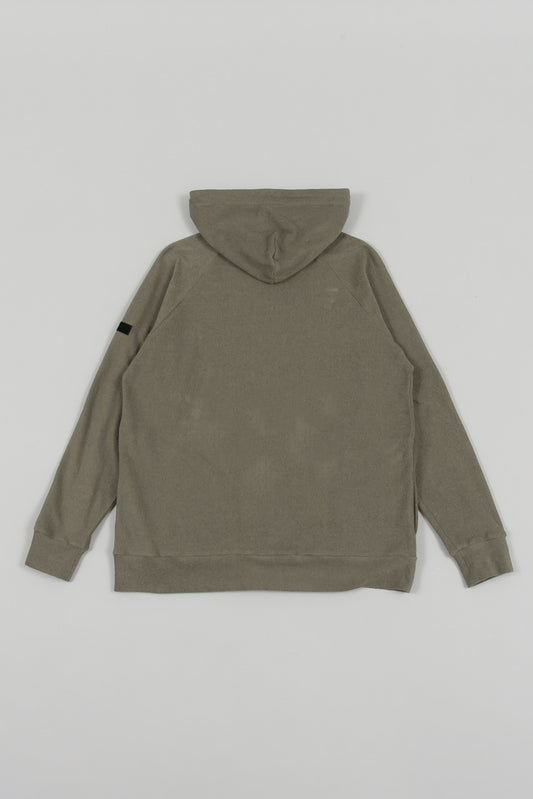 Pile Hoodie Khaki
