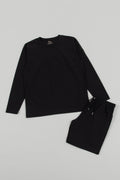 Stretch Long T-shirt Black