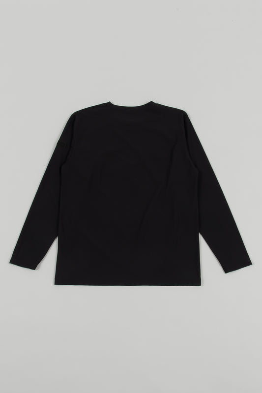 Stretch Long T-shirt Black