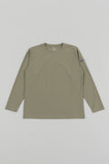 Stretch Long T-shirt Khaki
