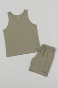 Stretch Tank Top Khaki