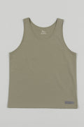 Stretch Tank Top Khaki