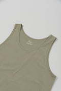 Stretch Tank Top Khaki