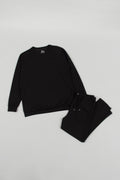 Mesh Long T-shirt Black
