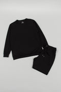 Mesh Long T-shirt Black