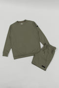 Mesh Long T-shirt Khaki