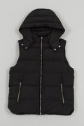 SAUNTIGER Down Vest Black