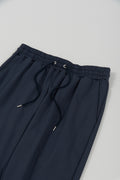 Nylon Tapered Pants Navy