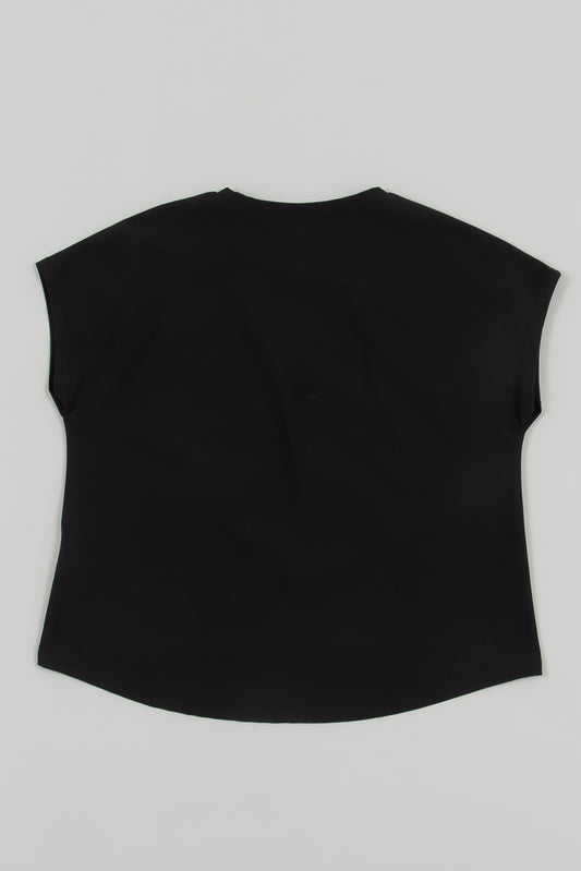 Stretch Ledies T-shirt Black