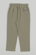Stretch Ledies Tapered Pants Khaki