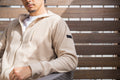 Pile Hoodie Beige