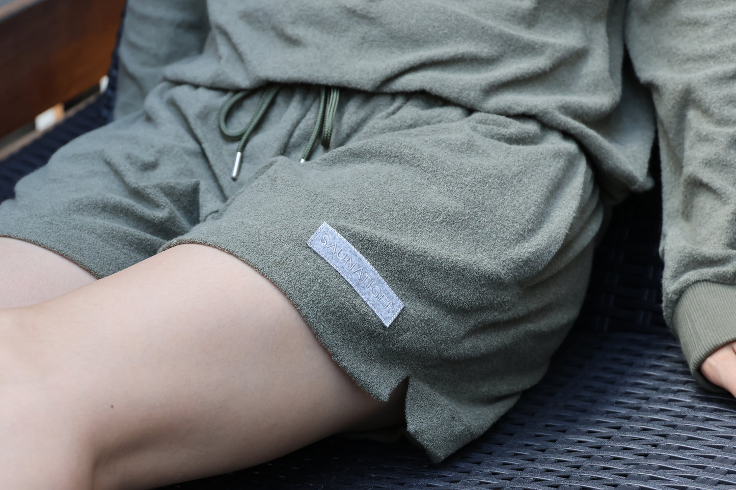 Ledies Mesh Short Pants Khaki