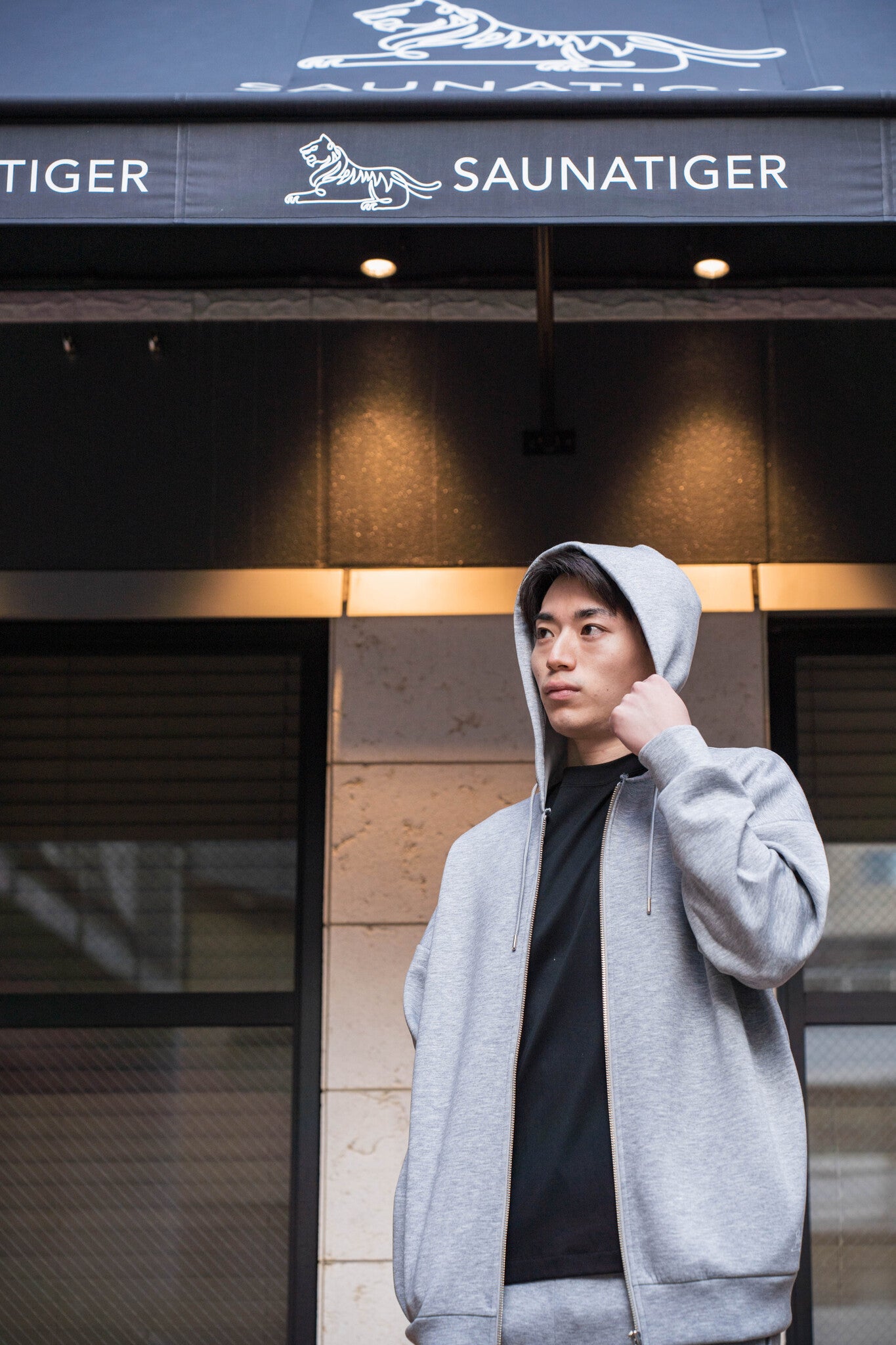 Oversized Zipped Parka
