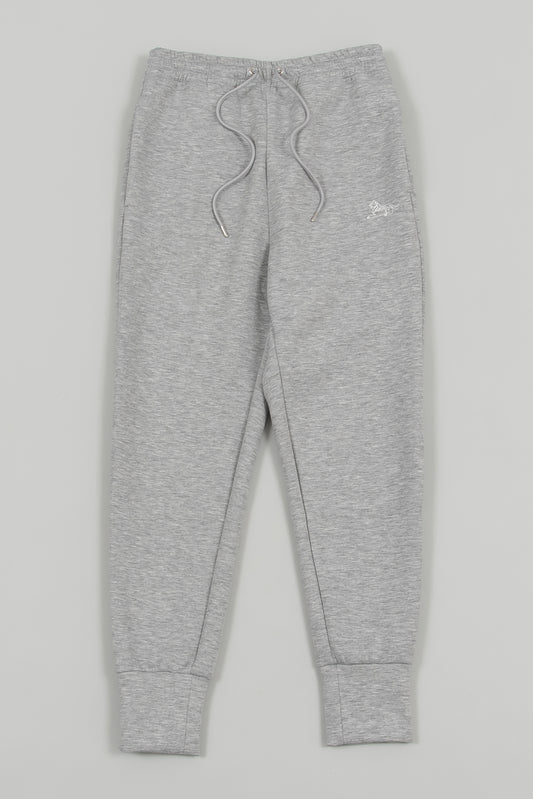 Tapered Sweat Rib Pants Grey