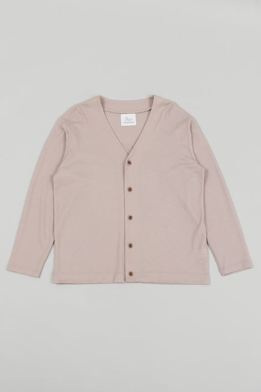 Wool Cardigan Beige