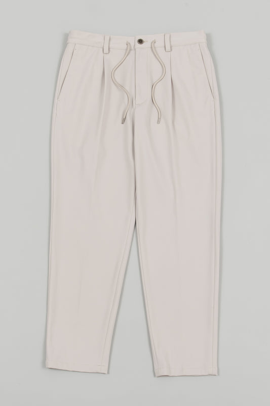 Stretch Pleated Pants LTgrey