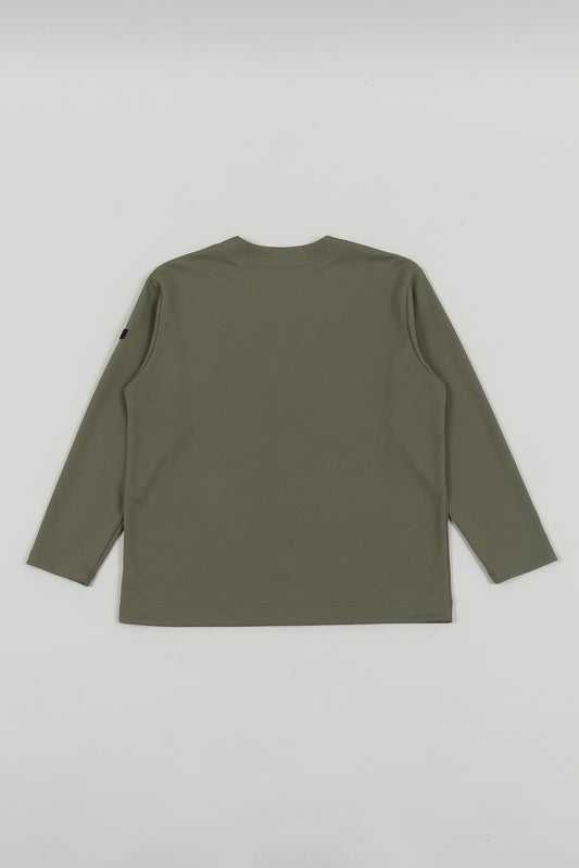 Mesh Cardigan Khaki