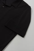 Open Color T-shirt Black