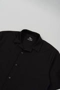 Open Color T-shirt Black