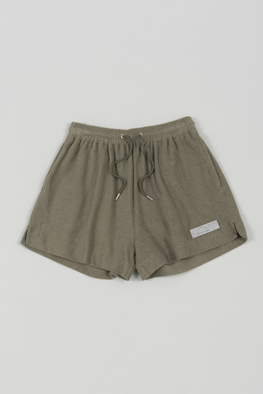 Ledies Mesh Short Pants Khaki